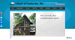 Desktop Screenshot of gradeaconstruction.com